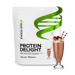 2 x Proteiinipirtelö - 750 g - Chocolate Milkshake - Body Science Protein Delight - Proteiinijauhe