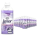 Lenor Caresse Provençale Adoucissant, 468 Lavages (897ml x 12), Pour Une Fraîcheur Et Une Douceur Durables