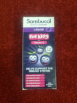 Sambucol Black Elderberry liquid for kids + vitamins C 230ml date 11/2025