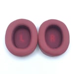 Earpads Coussinets de Rechange Coussinets d'oreille Oreillette de Remplacement Coussins en Mousse pour Casque JBL E55BT Quincy E55BT Bluetooth Rouge, Type B Imprimé Type LR