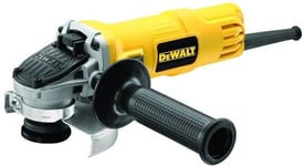 Dewalt VINKELSLIPER 800W/125 MM, SKLIBRYTER OG 0-SPENNING på strøm