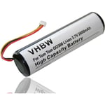 Vhbw - batterie compatible avec TomTom go 300, 400, 500, 510, 600, 700, 710, 910, Classic système de navigation gps (2600mAh, 3,7V, Li-ion)