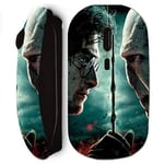 Souris sans Fil - Harry Potter Voldemort baguette combat Maniacase Noir