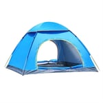 DXYSS Tents for Camping Waterproof Automatic pop up Camping Tent, 3-4 Persons Lightweight Tent, Waterproof Windproof, UV Protection, Perfect for Beach, Outdoor, Traveling,Hiking