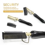 Hair Straightener Flat Irons Straightening Brush Hot Heating Com Us Plug