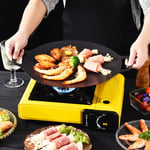 Korean Grill Pan Better Heat Retention Anti Sticky BBQ Griddle For Hiking For