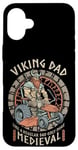 iPhone 16 Plus Funny Viking Dad Medieval Lawn Mower Lawnmower Father Figure Case