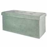 Galileo Casa Banc de Rangement, Vert, 76x37,5x38 cm