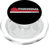 Itsukushima Japan Vintage Retro for Asian Culture Lover PopSockets PopGrip pour MagSafe