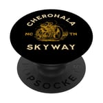 Cherohala Skyway North Carolina Tennessee Moto Design PopSockets PopGrip Adhésif