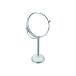 Miroir Rond sur pied Grossissant Acier Chromé MSV