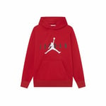 Tröja med huva Unisex Nike Jordan Jumpman Little Röd - 2-3 år