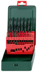 Metabo 627151000 HSS-R Twist Drills (19 pcs.), Green