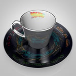 ABYstyle Back To The Future Delorean Plate And Mirror Mug Set