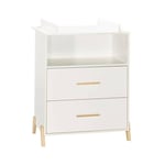 Les Tendances - Babyprice - joy naturel - Commode 2 Portes et 1 Niche