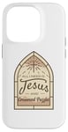 iPhone 14 Pro I Love Jesus and Crossword Puzzles Lover Christian Case