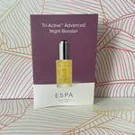 ESPA Tri-Active Advanced Night Booster 2ml Brand New