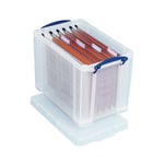 Really Useful Plastic Storage Box 24 Litre Clear - 24CCB