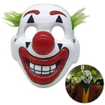 Dc Film Joker Mask Arthur Fleck Cosplay Mask Clown Maskerad Halloween Läskig Mask