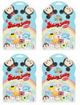 4 x Zeed Disney Tsum Tsum Mixed Fruit Juicy Jelly 56g