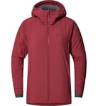 Haglöfs Mimic Alert Hood Women Carmine Red