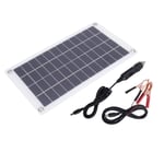 DAUERHAFT Solar Panel with Cable Portable 7.5W 12V Solar Power Panel Monocrystalline Silicon for Emergency Lights for Household Lights