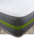 Starlight Beds – Single Mattress. Hybrid 8 inch Deep Single Eco Friendly Matt