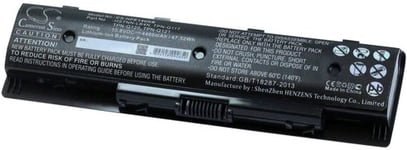 Kompatibelt med Hp Pavilion TouchSmart 15t, 10,8V, 4400mAh