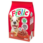 Frolic Mini croccantini pour Chien, Nourriture sèche au goût de Boeuf, 5 Sacs de 800 g