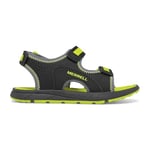 Merrell Mixte Enfant Panther Sandal 3.0, Black Hi Viz, 39 EU