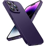 Flyzoo Coque Original Ultra Fine pour iPhone 14 Pro 6.1'', Violet