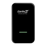 Carlinkit U2W Plus trådlös adapter Apple Carplay (svart)