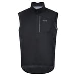 GORE WEAR Men's Cycling Vest Spirit, GORE-TEX INFINIUM, Black, XXL