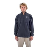 Hurley Table Windchill+ 1/4 Zip Sweatshirt, Gris (DK Stone Grey), M Homme