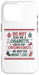 iPhone 16 Pro Funny Christmas Holiday Quitting Bad Habits Design Case