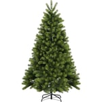 Salcar - Sapin de Noël Artificiel 210 cm avec 1080 Pointes, Sapin de Nordmann, Pin Arbre de Noel avec Support en métal, Vert