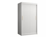 Dunvegan Garderobe 100x200 cm - Hvid Skap barnerom Hvit