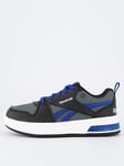 Reebok Boys Royal Prime Step N' Flash Trainers - Black/blue, Black/Blue, Size 10 Younger