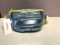 Marc Jacobs Pride Perfect Fanny Pack Belt Bag Puffer Y2K Metallic Electric Blue!