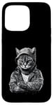 Coque pour iPhone 15 Pro Max American Shorthair Cat Thug Cat Gangster Cat Gangster Life