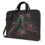 Hdadwy 15,6 Pouces Dynasty Warriors Laptop Bag Étanche Antichoc Double Zipper Housse De Protection Une Épaule Messenger Sacs pour Ordinateur Portable avec Poignée pour Femmes et Hommes Satchel Tablet