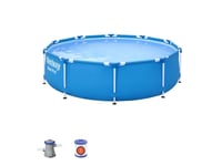 Bestway Steel Pro 56679, Pool Med Ram, Blå, 19,9 Kg