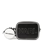 Set med hanväska och plånbok Karl Lagerfeld Kids Z10171 Svart