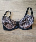 ULTIMO REGULAR BRA, BALCONETTE BRA, UNDERWIRED, SIZE 34F, BNWT