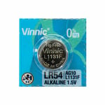 1 X Vinnic LR54 Pile L1131F AG10 Alcaline Bouton Cellules 189 V10GA 1,5V