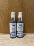 2 x Skinny Tan Coconut Water Bronzing FACE Mist - MEDIUM 100ml Daily Gradual Tan