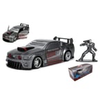 AVENGERS WAR MACHINE & 2006 FORD MUSTANG GT SILVER 1:32 Jada Toys Movie