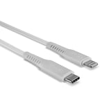 Lindy 0.5m USB Type C to Lightning Cable, White