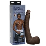 Doc Johnson Gode XXL avec testicules Isiah Maxwell 25,4 cm Signature Cock