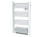 Radiateur Sèche-Serviette 500w + Soufflerie 1000w (1500w) - Tubes Ronds - Cayenne